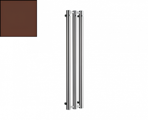 Radiátor Rosendal massive | 292x1500 mm | hnedá štrukturálne mat