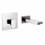 Umývadlová batéria Q-DESIGN | podomietková páková | dvojprvková | biela mat