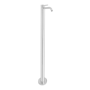 Freestanding basin mixer | smooth lever | chrome gloss | CURVY | upper part