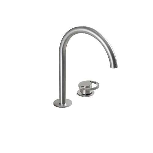 Standing washbasin faucet | two -elementary | lever | polished chrome | SMILE