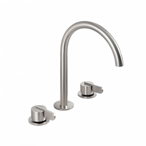 Swing bathtub mixer | stand faucet | three-element | chrome gloss