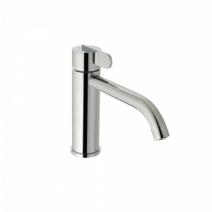 Standing washbasin faucet | lever | low | 190 | chrome gloss | with a drain | SWING