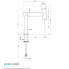 Standing washbasin faucet | lever | low | gold mat | HAMMER