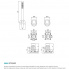 Bath and shower battery | lever | mechanical | chrome gloss | SMILE | upper part