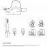 Shower sets | concealed sets lever | with hanging head Ø300 | chrome gloss | SWING