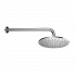 Horná hlavová sprcha Ø300 | ramienko 340 | brúsený nikel
