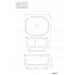 Sinks JUMPER | 500 x 400 x 130 | vessel sinks | curved | Pink mattte