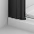 SOLF1 G | Dvoudílné skládací dveře | SOLINO | 1000 x 2000 | černá