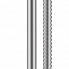 Komplet X STYLE INOX | posuvná tyč + ručná spŕška + hadica | bez pripojenia vody | nerez