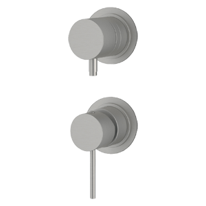 Concealed module two-ways | mechanical | brushed stainless steel | X STYLE INOX