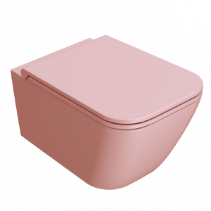 WC STONE | 520x360x330 mm | závesné | ružová mat