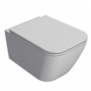 WC STONE | 520x360x330 mm | závesné | svetlo šedá mat