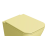 WC sedátko Globo Stone | 460x340 | Soft Close | horčicovo žltá mat