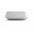 Umývadlo TAO | 520 x 420 x 180 mm | na dosku | obdĺžnikový so zaoblenými hranami | Biela lesk