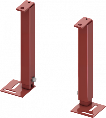Nosné podpěry TECEbox pro splachovací nádržku 8 cm