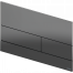 Ovládací WC modul Square Square II | Polished Black Chrome