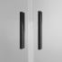 TLS D | Sprchová zástěna - Rohový vstup s dvoudílnými posuvnými dveřmi | TOP-LINE | 1000 x 2000  | pravá | černá