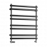 Radiátor Ulysses | 500x1294 mm | čierná štrukturálne mat