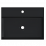 Umývadlo GLAZE TOP | 610 x 460 x 125 | na dosku alebo závesné | čierne