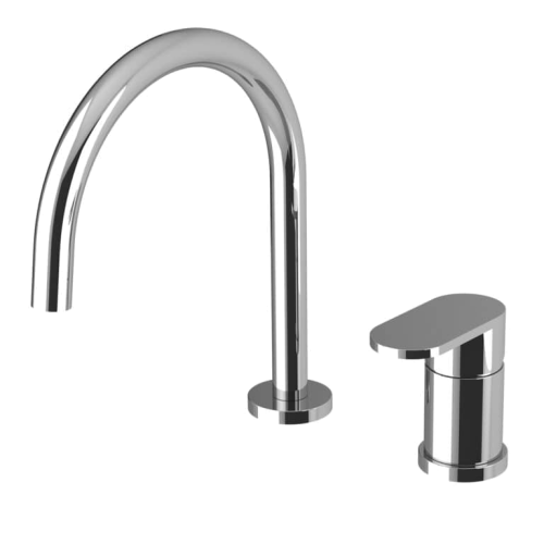 Standing washbasin faucet | two -elementary | lever | chrome gloss | VIDA