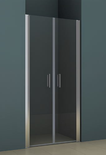 Z111 | Sprchová zástěna - dveře do niky | kyvný zdvihový mechanismus 180° | 1000 x 2000