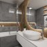 Moderná kúpeľňa CIRCULO - vizualizácia
