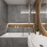 Moderná kúpeľňa CIRCULO - vizualizácia
