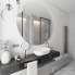 Luxusní koupelna CLOUD - Pohled na umyvadlo