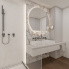 Luxusní koupelna ARABES - Pohled na umyvadlo
