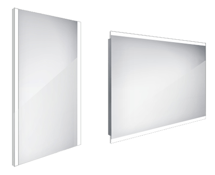 Kúpeľňové podsvietené LED zrkadlo ZP 11000 400 x 600 mm