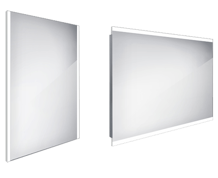 Kúpeľňové podsvietené LED zrkadlo ZP 11002 600 x 800 mm