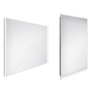 Kúpeľňové podsvietené LED zrkadlo ZP 11003 800 x 700 mm
