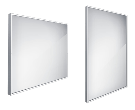 Kúpeľňové podsvietené LED zrkadlo ZP 13003 800 x 700 mm