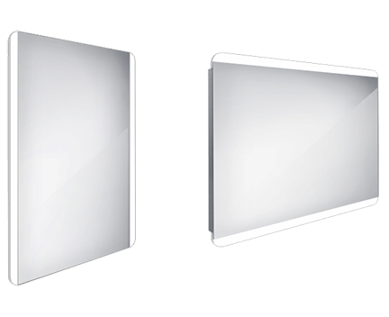 Kúpeľňové podsvietené LED zrkadlo ZP 17002 600 x 800 mm