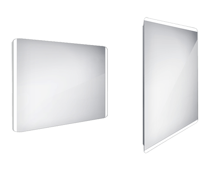Kúpeľňové podsvietené LED zrkadlo ZP 17004 1000 x 700 mm