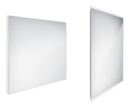 Kúpeľňové podsvietené LED zrkadlo ZP 9003 800 x 700 mm