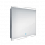 Kúpeľňové podsvietené LED zrkadlo ZP 12003 800 x 700 mm | senzor