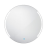 Kúpeľňové podsvietené LED zrkadlo ZP 16000R 600 x 600 mm | senzor