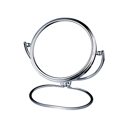 Kozmetické zrkadlo stojančekové prenosné