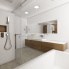 Luxusná kúpeľňa BEIGE DELUXE - Pohľad z vane na umývadlo - denný