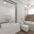 Moderná kúpeľňa OSLO - Pohľad od vstupu