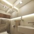 Luxusná kúpeľňa SPA - Pohľad ku stropu toalety