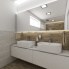 Moderná kúpeľňa SCREEN - Pohľad od vstupu na umývadlá