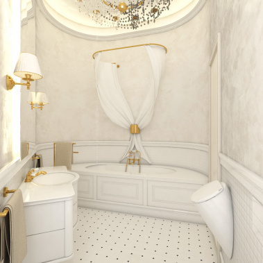 Luxusná kúpeľňa ARCO - vizualizácia