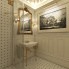 Luxusná koupelna PALACE - Pohľad od toalety - teplé svetlo