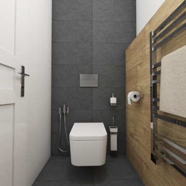 Moderná toalet BERN - vizualizácia