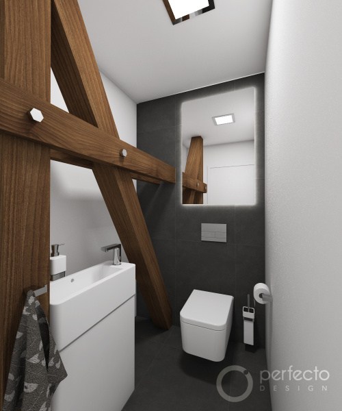 Moderná toaleta FORMA - vizualizácia