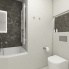 Moderná kúpeľňa SPICE - vizualizácia