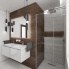 Moderná kúpeľňa MONACO - vizualizácia