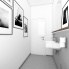Modernáa toaleta CHAPLIN - vizualizácia